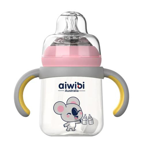 Aiwibi Anti-Gas Breast-Like Baby Feeding Bottle 240ml