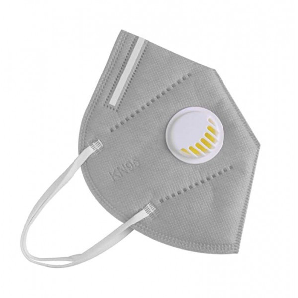 Kn95 Respirator Mask (grey/blue)